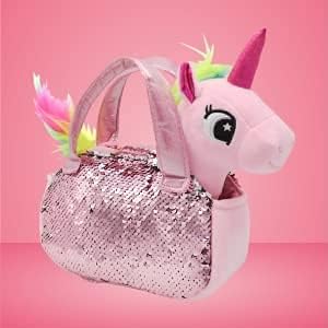 Unicorn Stuffed Plush Animal Toy Set